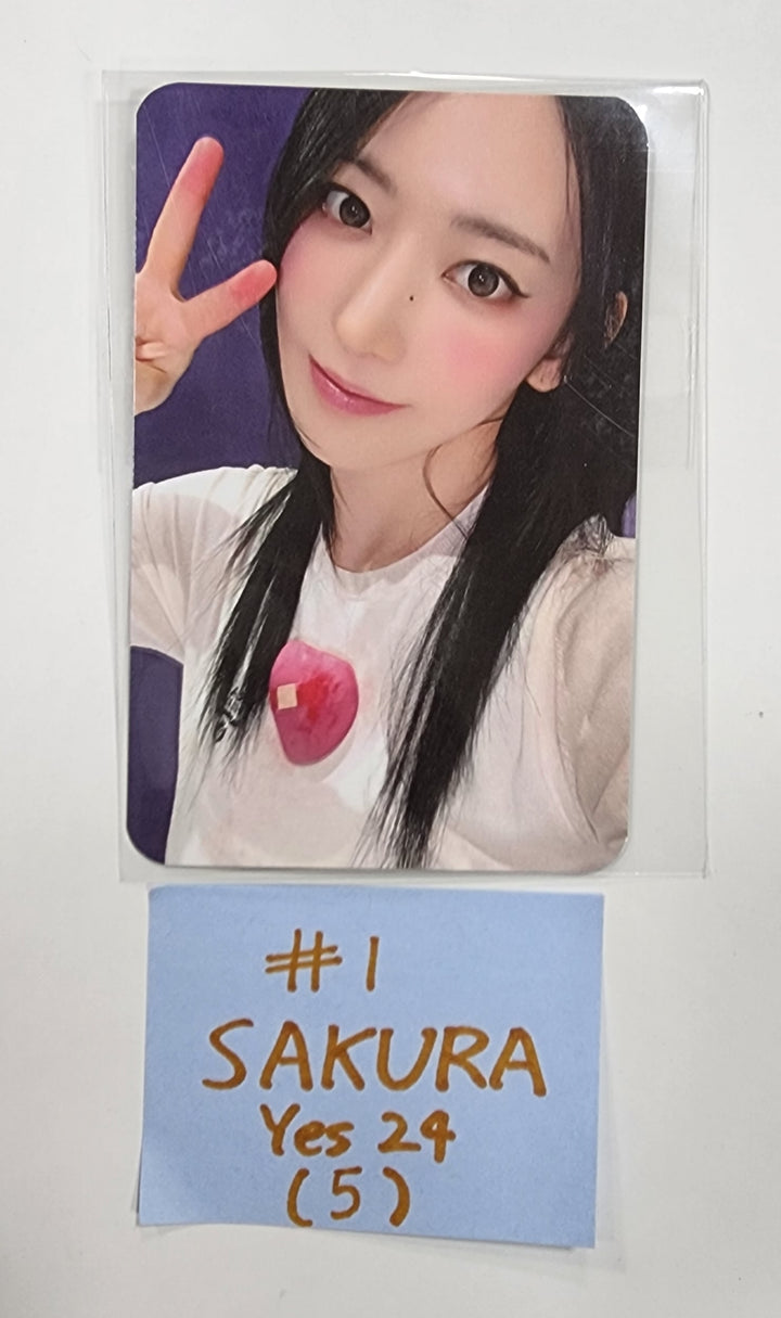 LE SSERAFIM "UNFORGIVEN" - Yes24 Fansign Event Photocard - HALLYUSUPERSTORE
