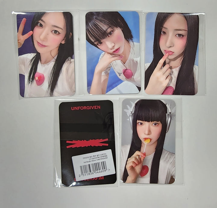 LE SSERAFIM "UNFORGIVEN" - Yes24 Fansign Event Photocard - HALLYUSUPERSTORE
