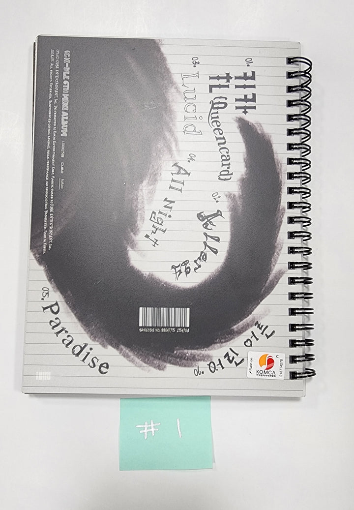 (g) I-DLE "I Feel" - Hand Autographed(Signed) Album - HALLYUSUPERSTORE