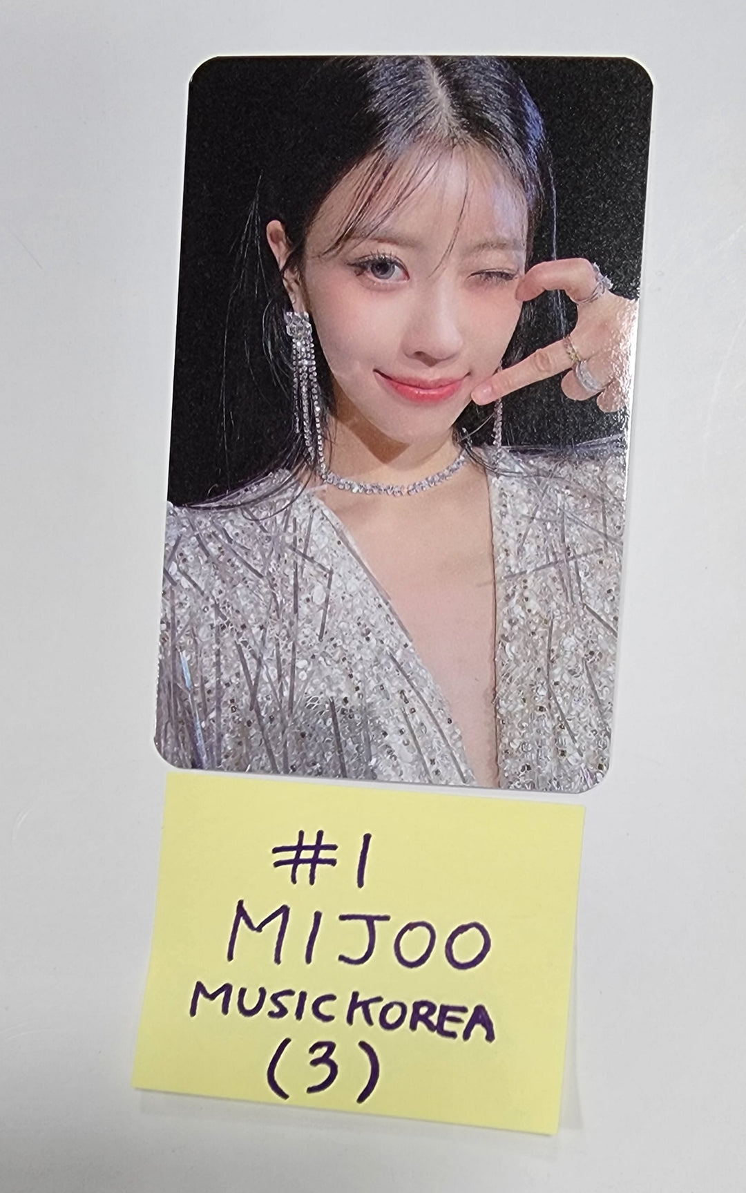 MIJOO "Movie Star" - Music Korea Fansign Event Photocard - HALLYUSUPERSTORE