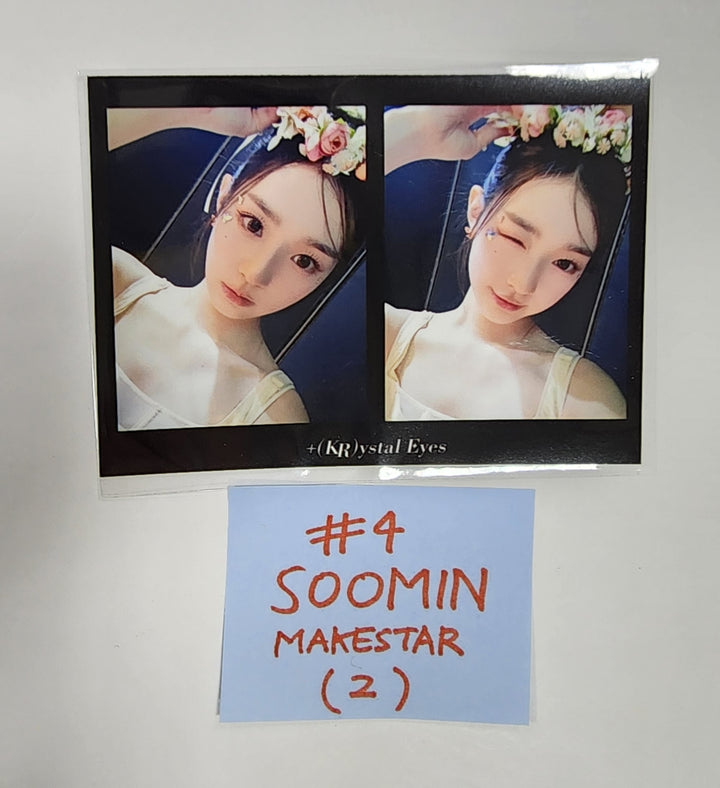 +(KR)ystal Eyes "AESTHETIC" - Makestar Fansign Event 2 Cut Photo - HALLYUSUPERSTORE