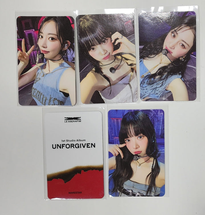 LE SSERAFIM "UNFORGIVEN" - Makestar Pre-Order Benefit Photocard - HALLYUSUPERSTORE