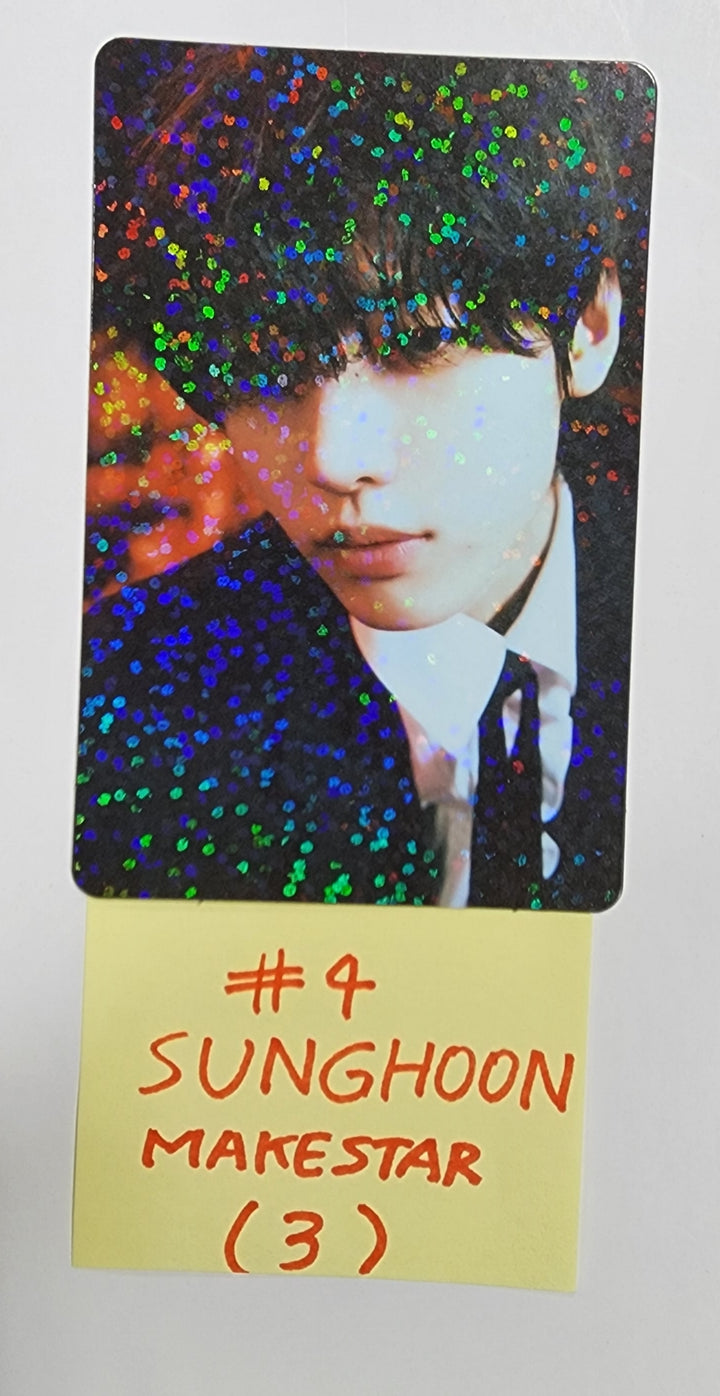 Enhypen "DARK BLOOD" - Makestar Pre-Order Benefit Hologram Photocard - HALLYUSUPERSTORE