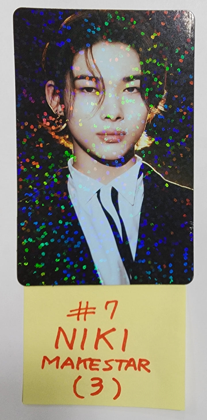 Enhypen "DARK BLOOD" - Makestar Pre-Order Benefit Hologram Photocard - HALLYUSUPERSTORE