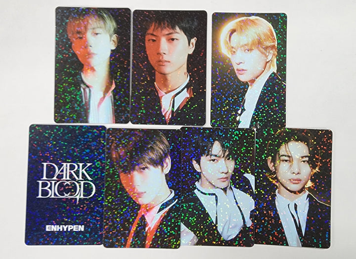 Enhypen "DARK BLOOD" - Makestar Pre-Order Benefit Hologram Photocard - HALLYUSUPERSTORE