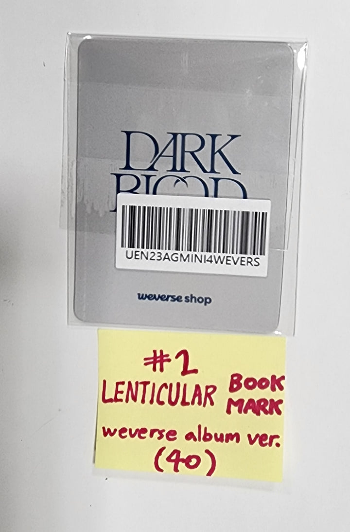 Enhypen "DARK BLOOD" - Weverse Shop Pre-Order Benefit Lenticular Book Mark, Postcard Set (7EA) - HALLYUSUPERSTORE