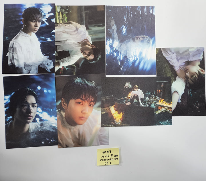 Enhypen "DARK BLOOD" - Official Photocard, Postacard Set (7EA) - HALLYUSUPERSTORE