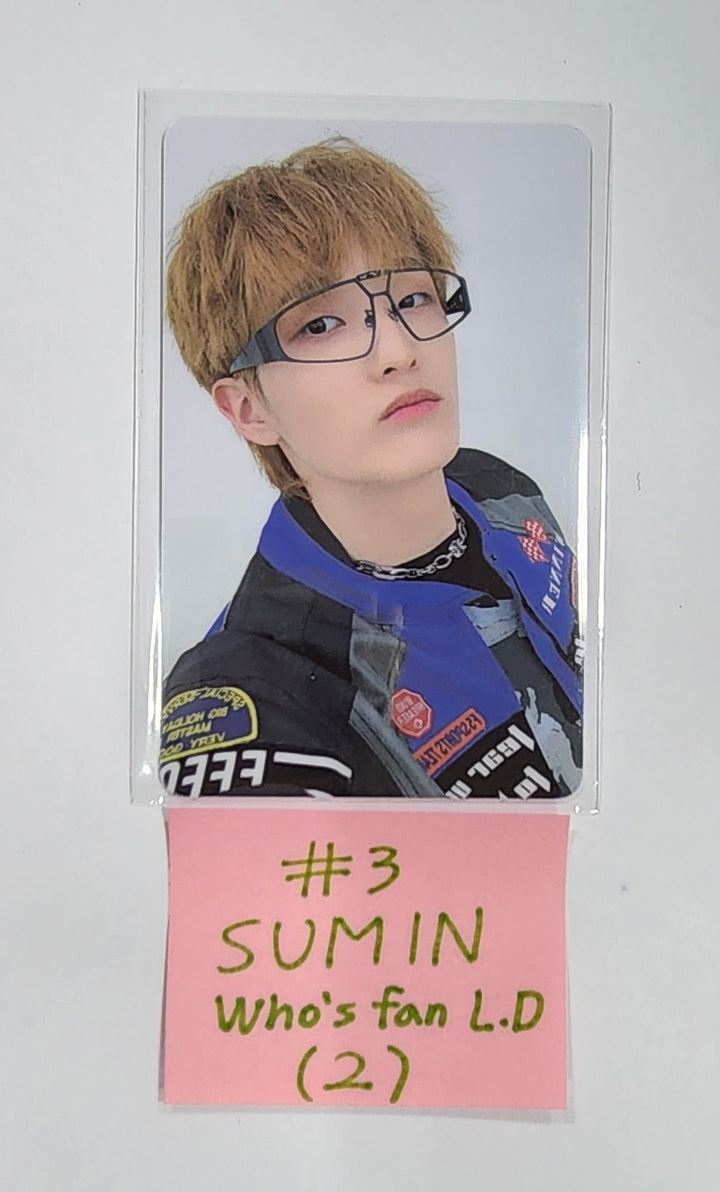 Xikers "HOUSE OF TRICKY : Doorbell Ringing" - Who's Fan Cafe Lucky Draw Event PVC Photocard - HALLYUSUPERSTORE