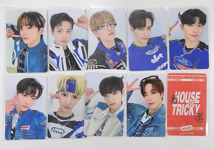 Xikers "HOUSE OF TRICKY : Doorbell Ringing" - Who's Fan Cafe Lucky Draw Event PVC Photocard - HALLYUSUPERSTORE