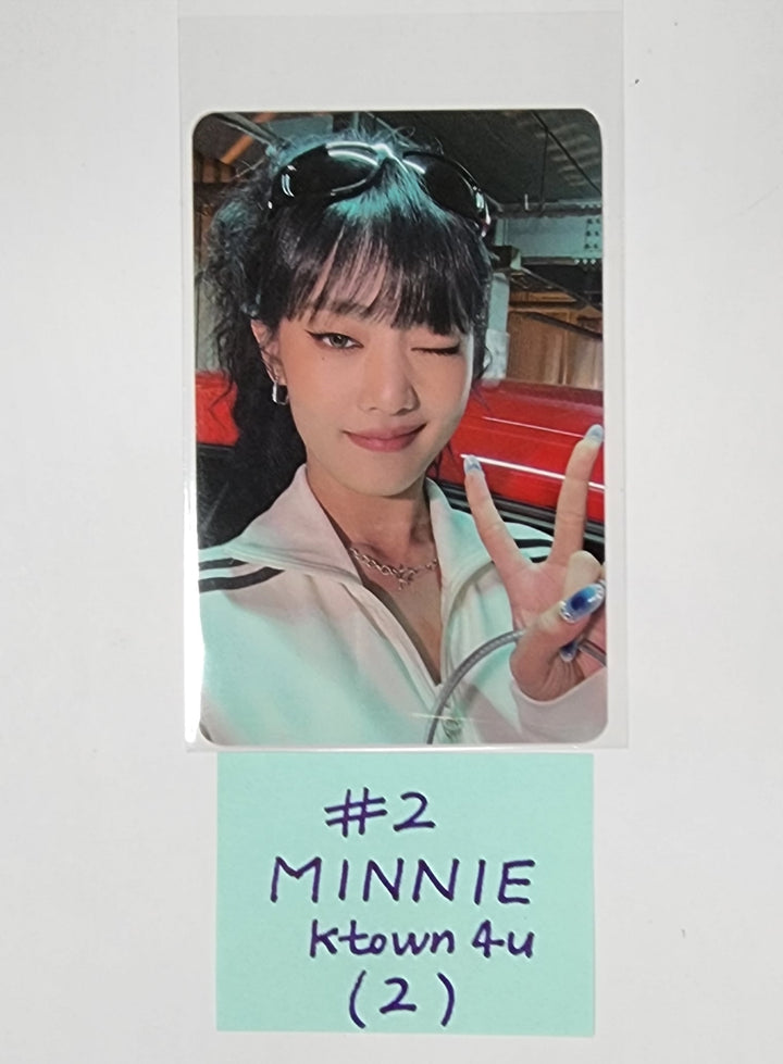 (g) I-DLE "I Feel" - Ktown4U Fansign Event Photocard - HALLYUSUPERSTORE