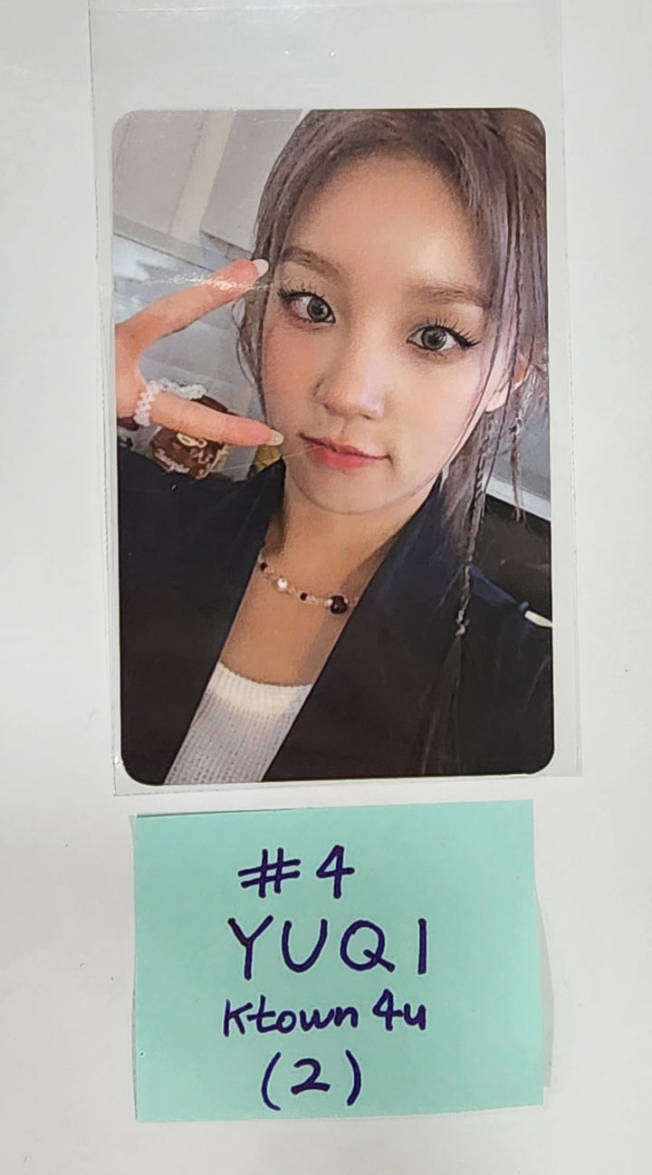 (g) I-DLE "I Feel" - Ktown4U Fansign Event Photocard - HALLYUSUPERSTORE