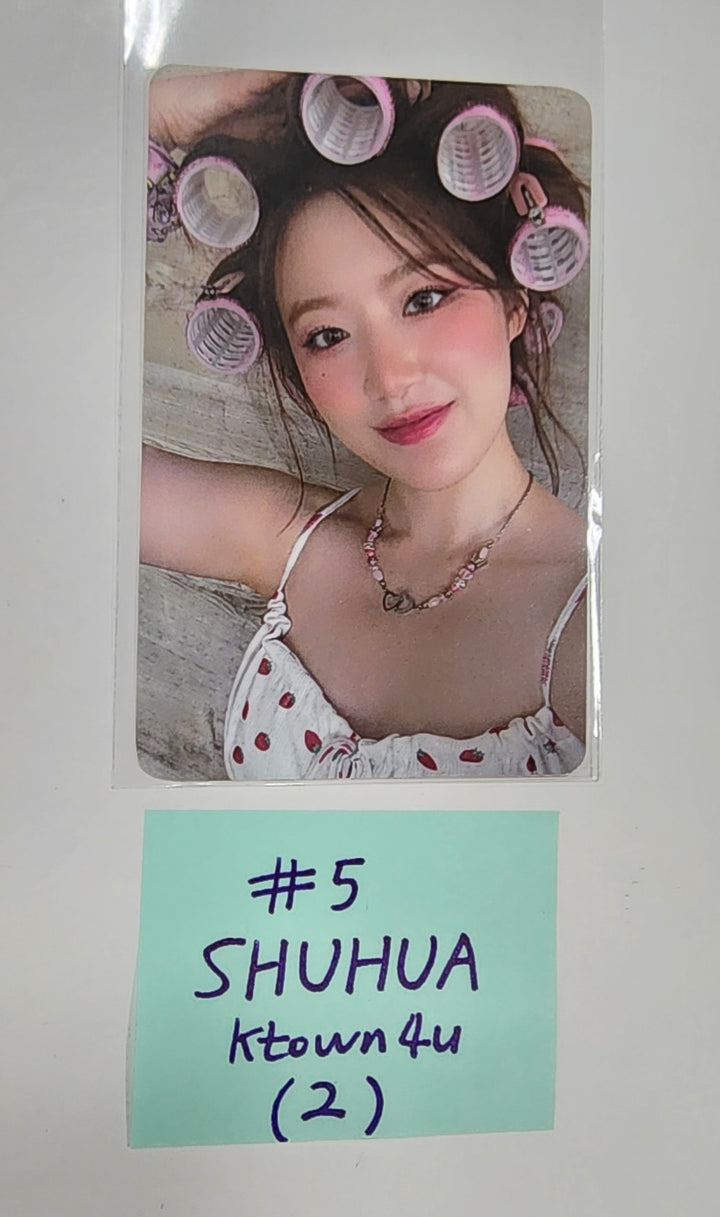 (g) I-DLE "I Feel" - Ktown4U Fansign Event Photocard - HALLYUSUPERSTORE