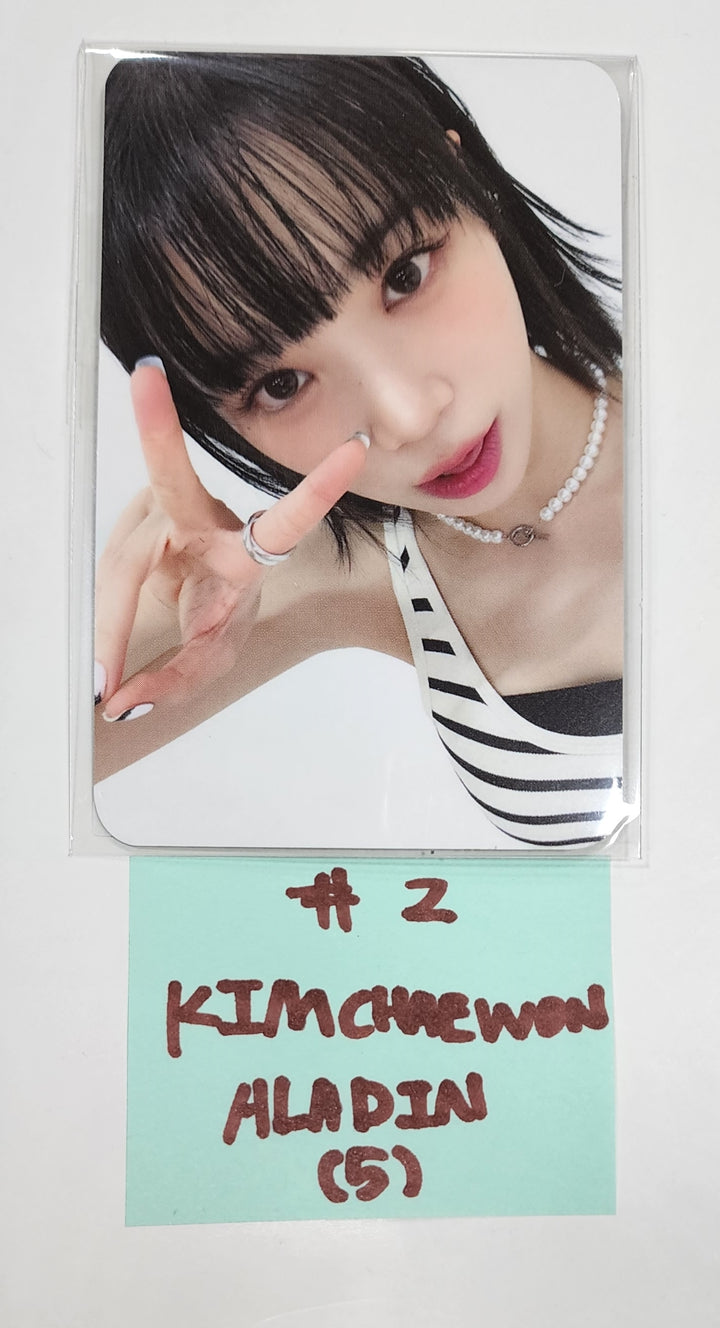LE SSERAFIM "UNFORGIVEN" - Aladin Fansign Event Photocard, Polaroid Type Photocard - HALLYUSUPERSTORE