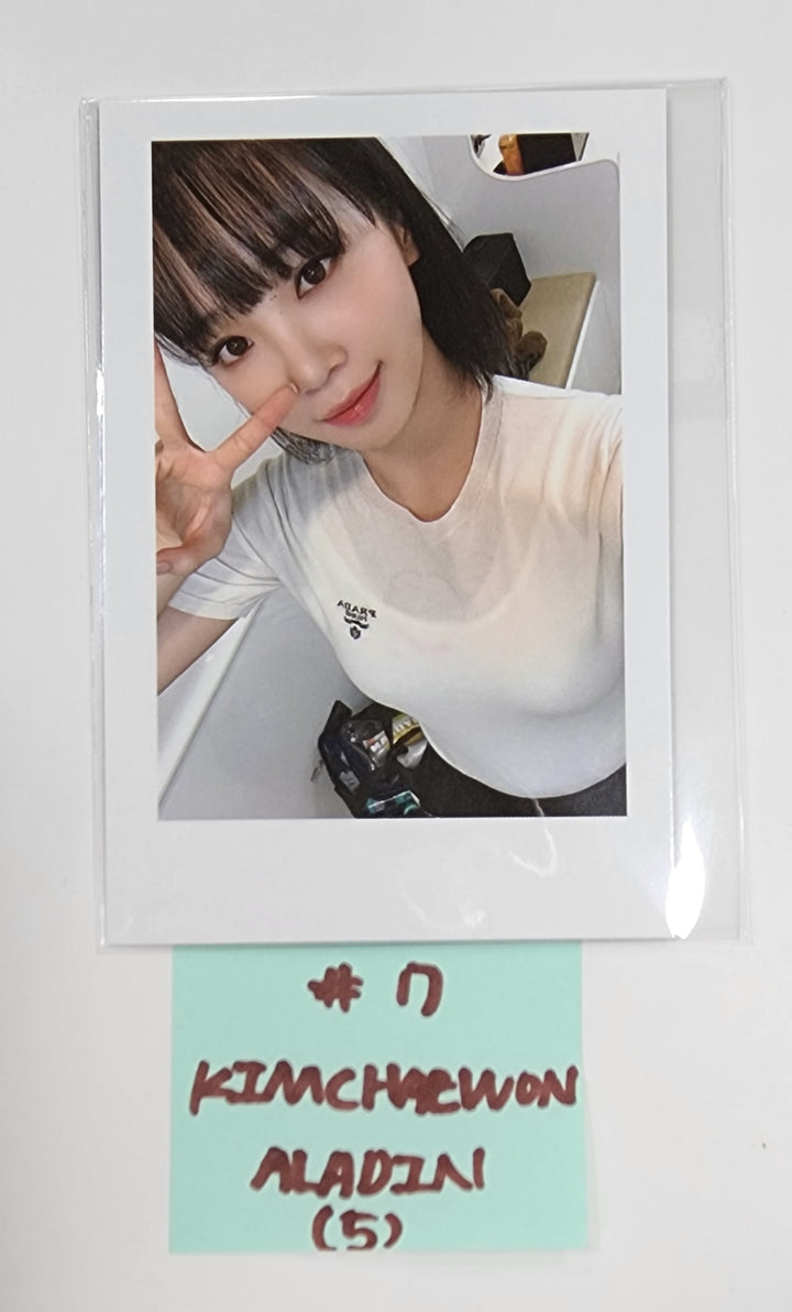 LE SSERAFIM "UNFORGIVEN" - Aladin Fansign Event Photocard, Polaroid Type Photocard - HALLYUSUPERSTORE