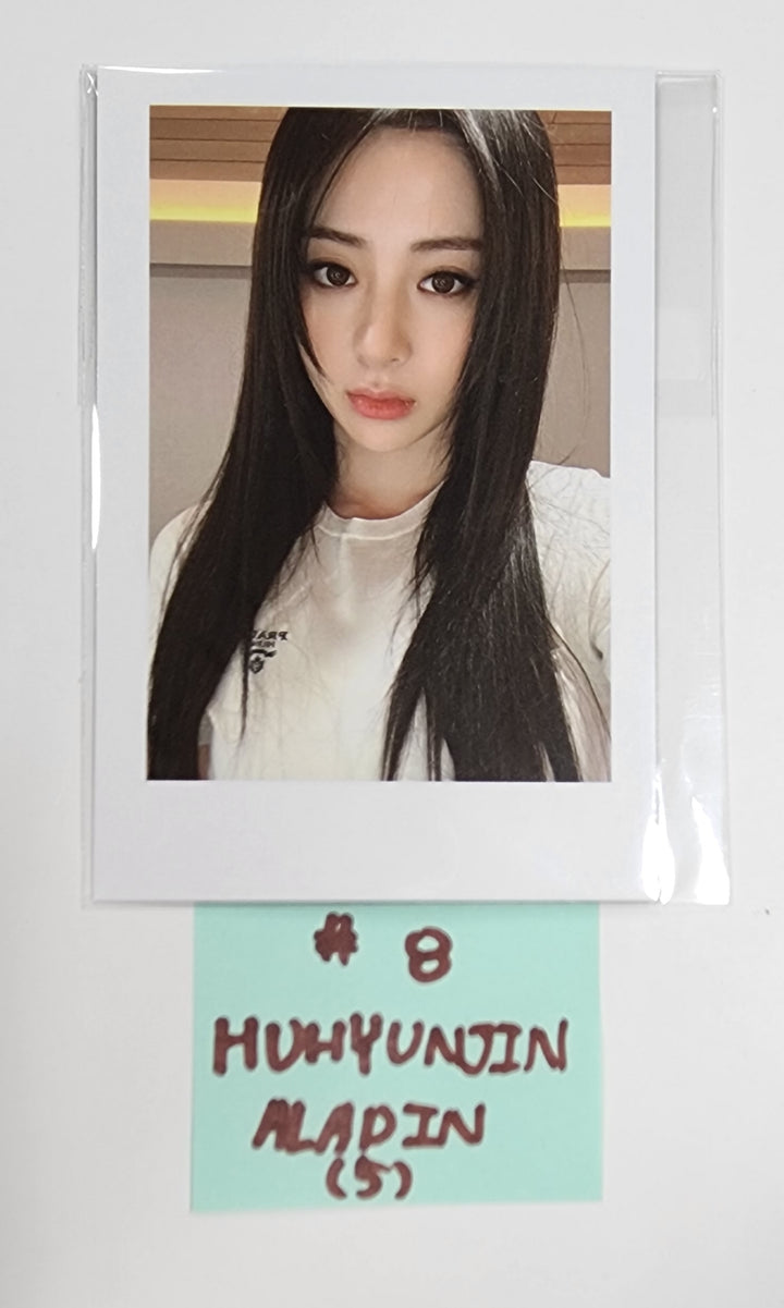 LE SSERAFIM "UNFORGIVEN" - Aladin Fansign Event Photocard, Polaroid Type Photocard - HALLYUSUPERSTORE