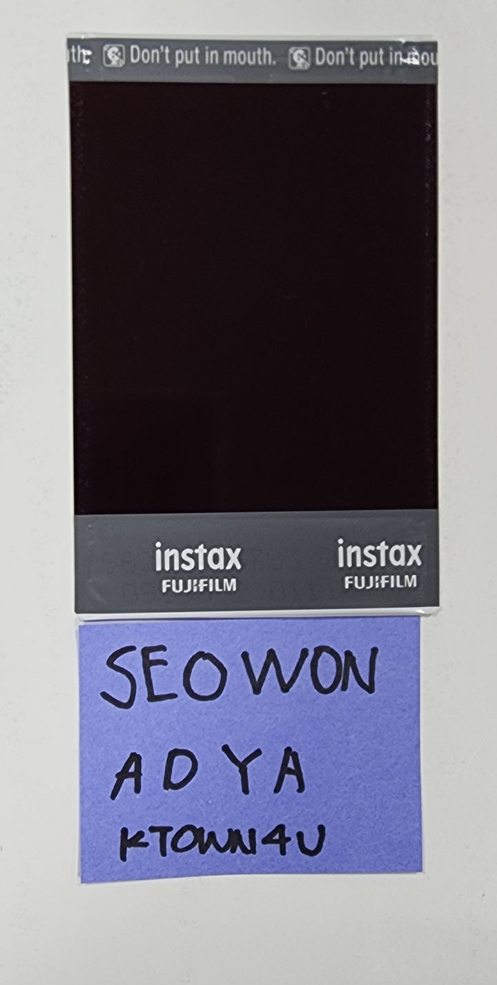 SEOWON (Of ADYA) "ADYA" - Hand Autographed(Signed) Polaroid - HALLYUSUPERSTORE