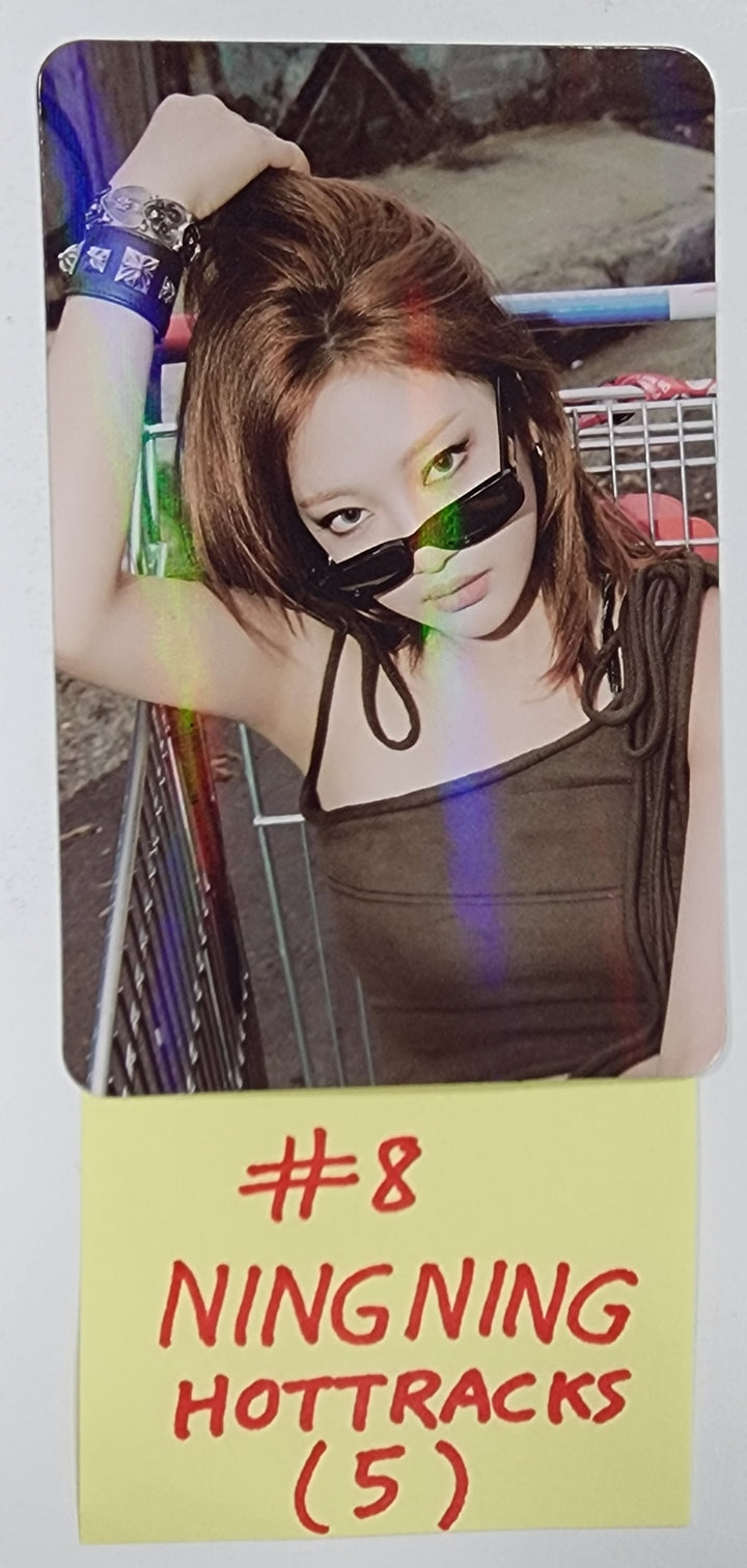 Aespa "MY WORLD" - Hottracks Event Hologram Photocard - HALLYUSUPERSTORE