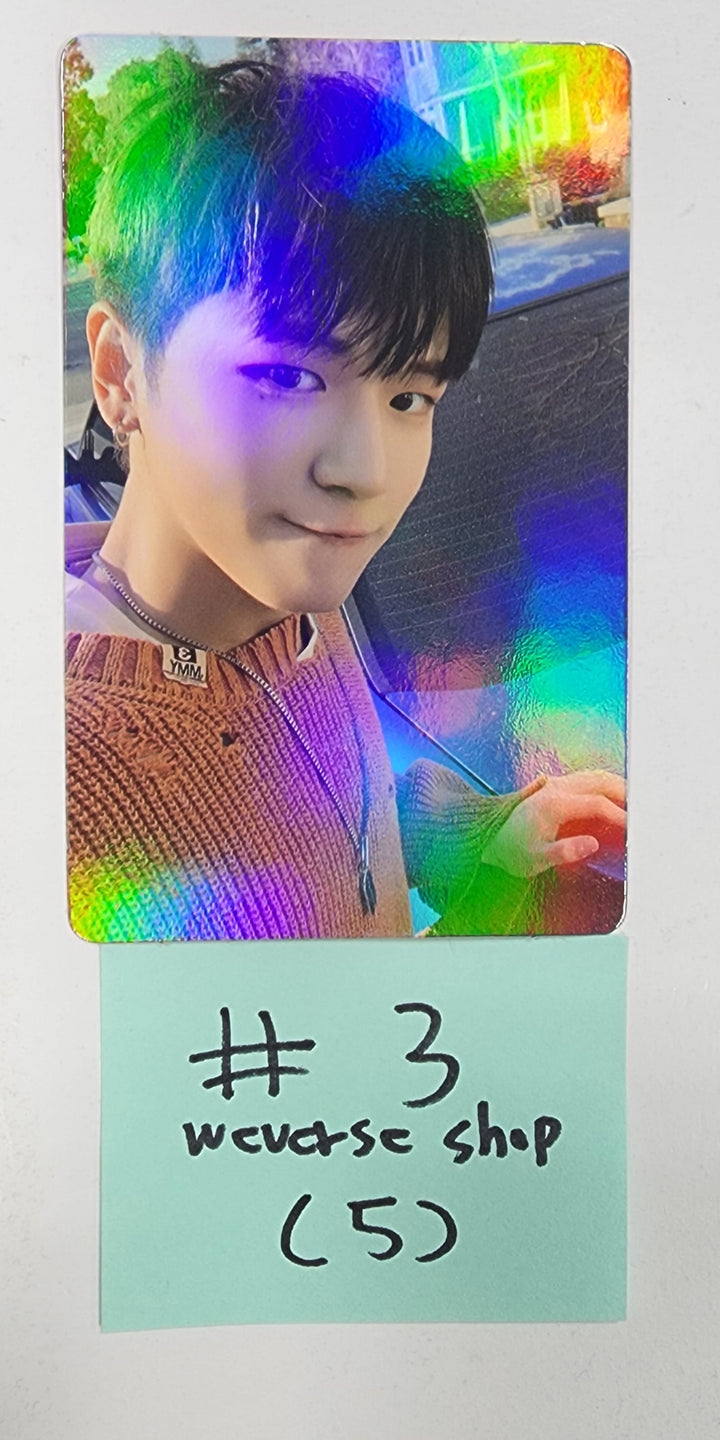 Boynextdoor "WHO!" 1st Single - Weverse Shop Pre-Order Benefit Photocard - HALLYUSUPERSTORE