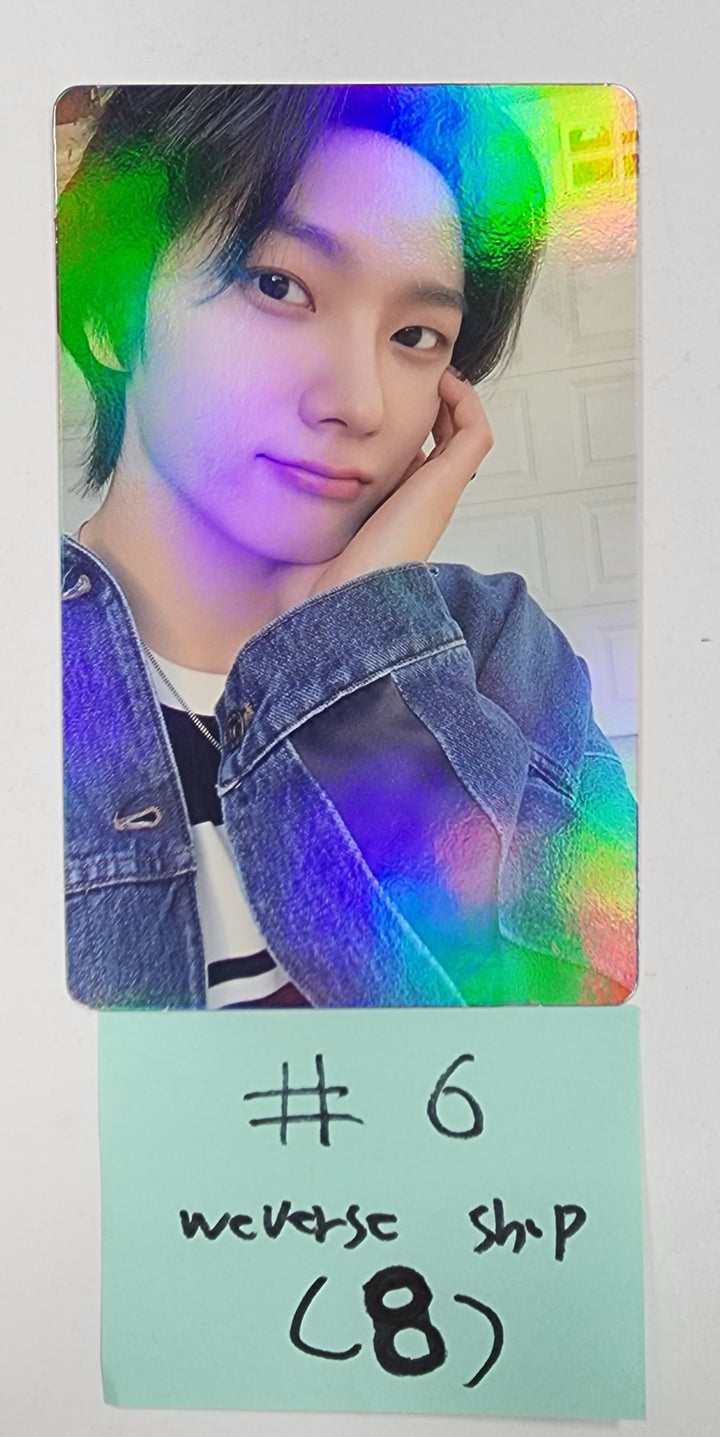 Boynextdoor "WHO!" 1st Single - Weverse Shop Pre-Order Benefit Photocard - HALLYUSUPERSTORE