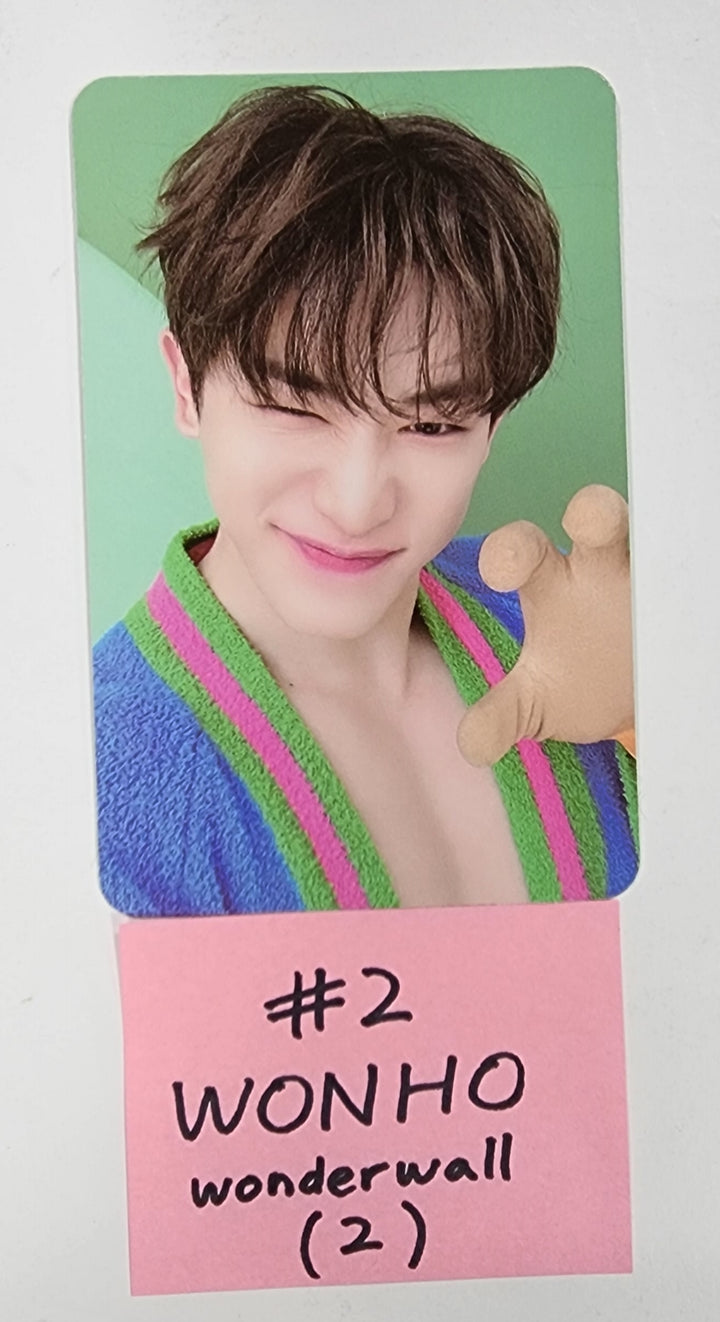 WONHO "Dumb Struck" Photo Book - Wonderwall Special Event Photocard - HALLYUSUPERSTORE