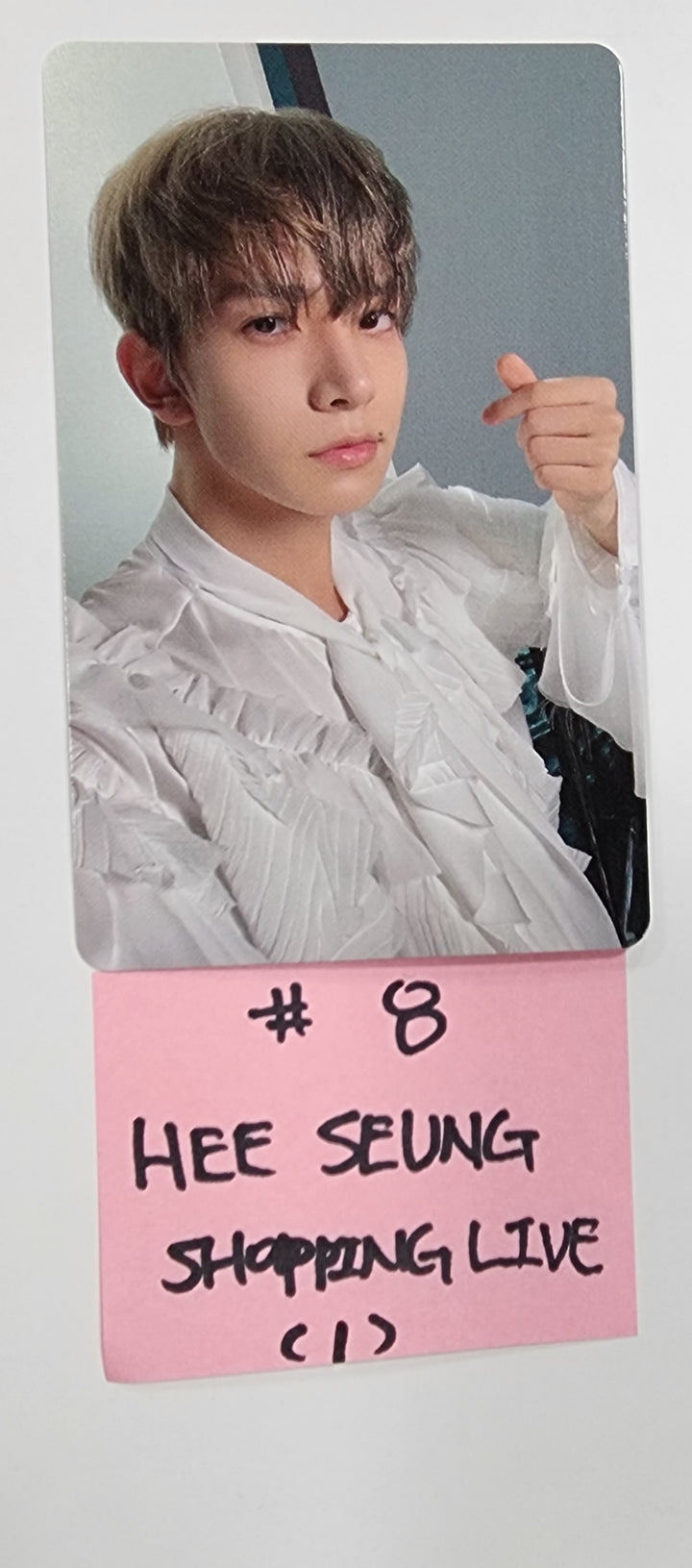 Enhypen "DARK BLOOD" - Naver Shopping Live Pre-Order Benefit Photocard - HALLYUSUPERSTORE