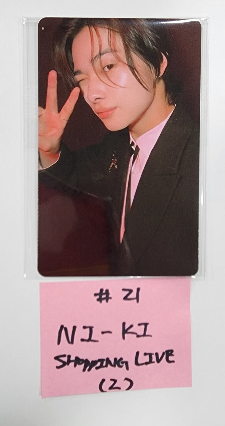 Enhypen "DARK BLOOD" - Naver Shopping Live Pre-Order Benefit Photocard - HALLYUSUPERSTORE