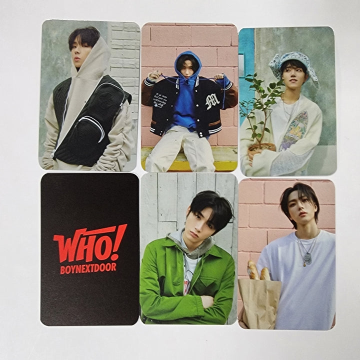 Boynextdoor "WHO!" 1st Single - Yes24 Pre-Order Benefit Photocard - HALLYUSUPERSTORE