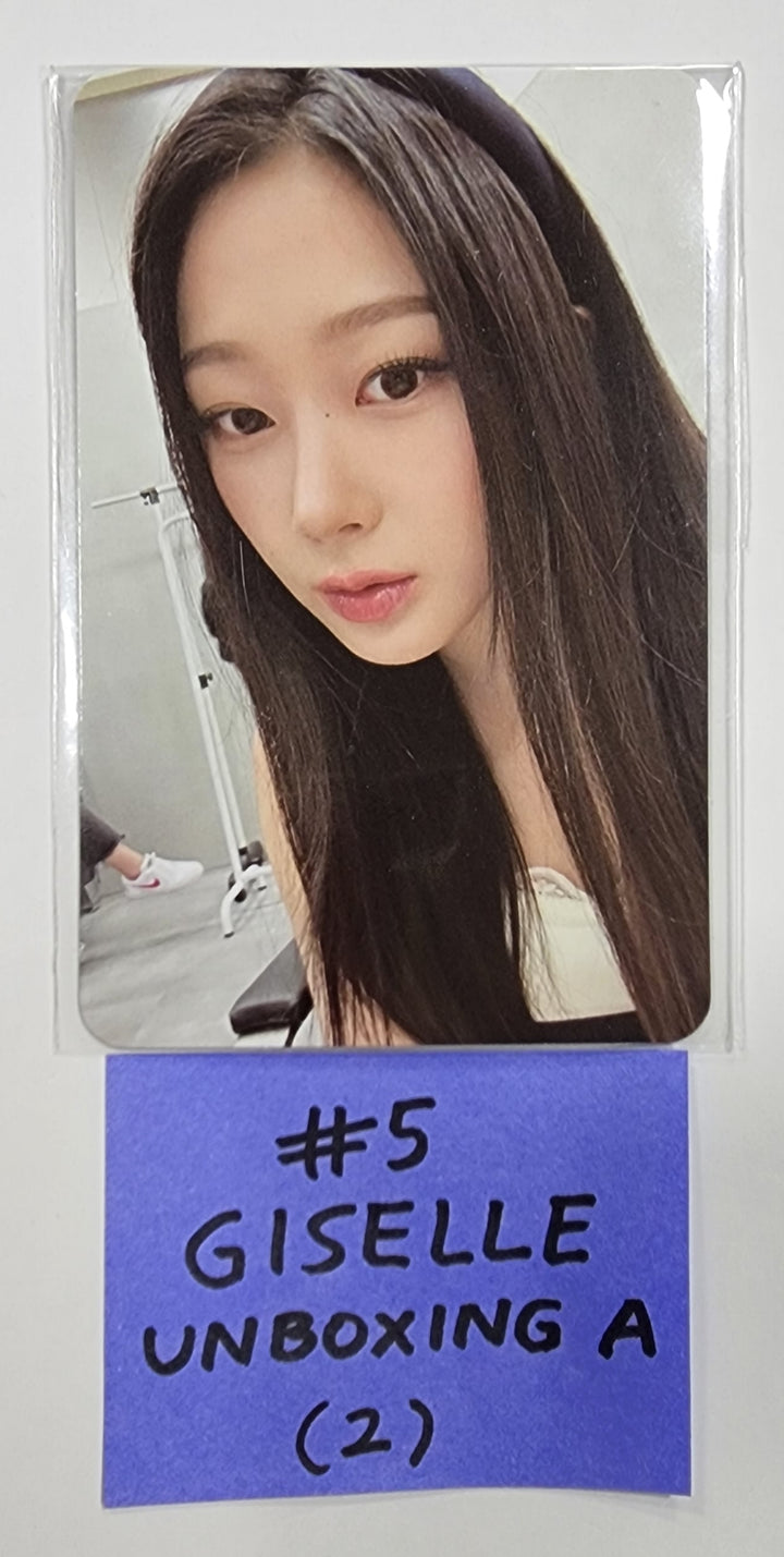 Aespa " Smtown & Store Official Unboxing Event Photocard - HALLYUSUPERSTORE