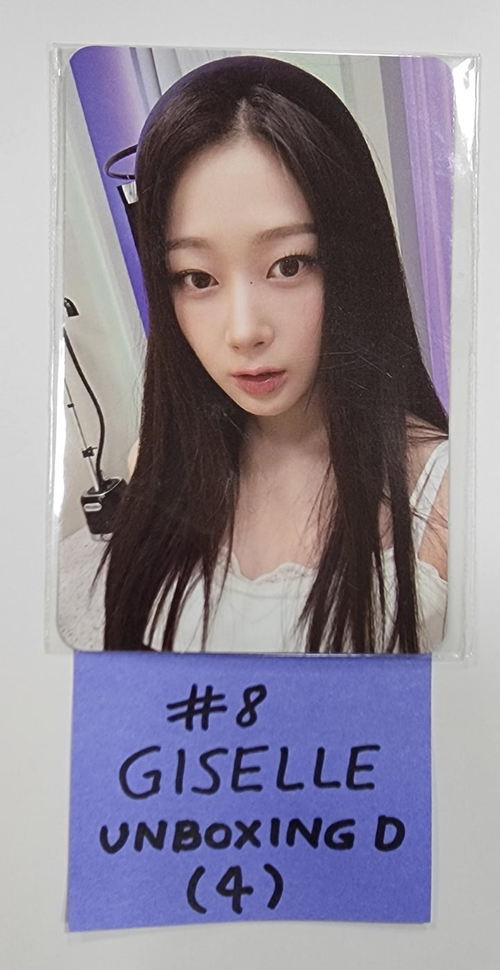Aespa " Smtown & Store Official Unboxing Event Photocard - HALLYUSUPERSTORE