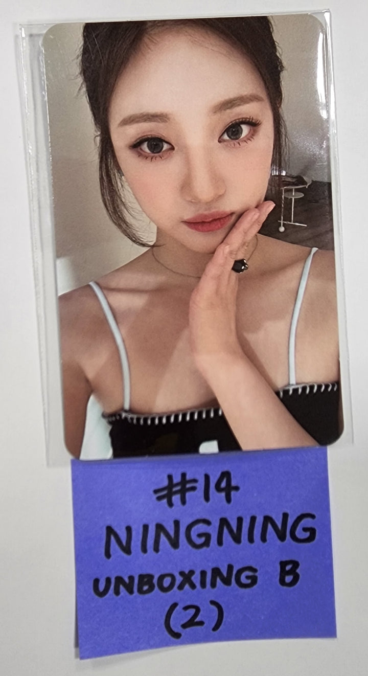 Aespa " Smtown & Store Official Unboxing Event Photocard - HALLYUSUPERSTORE