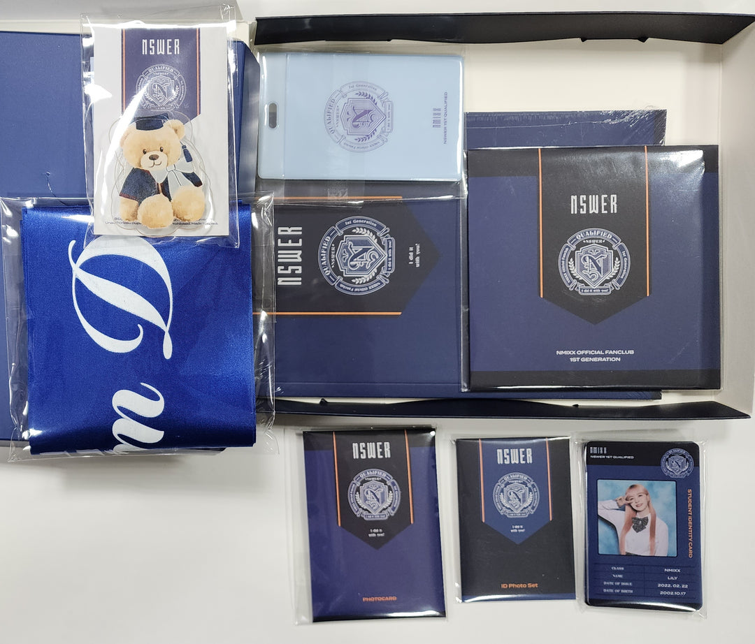 NMIXX "Additional Recruitment" - 1st Generation Official Fanclub Kit Set - HALLYUSUPERSTORE