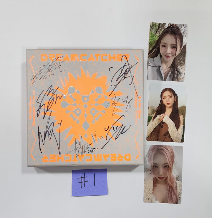 Dreamcatcher "Apocalypse : From us" - Hand Autographed(Signed) Promo Album - HALLYUSUPERSTORE