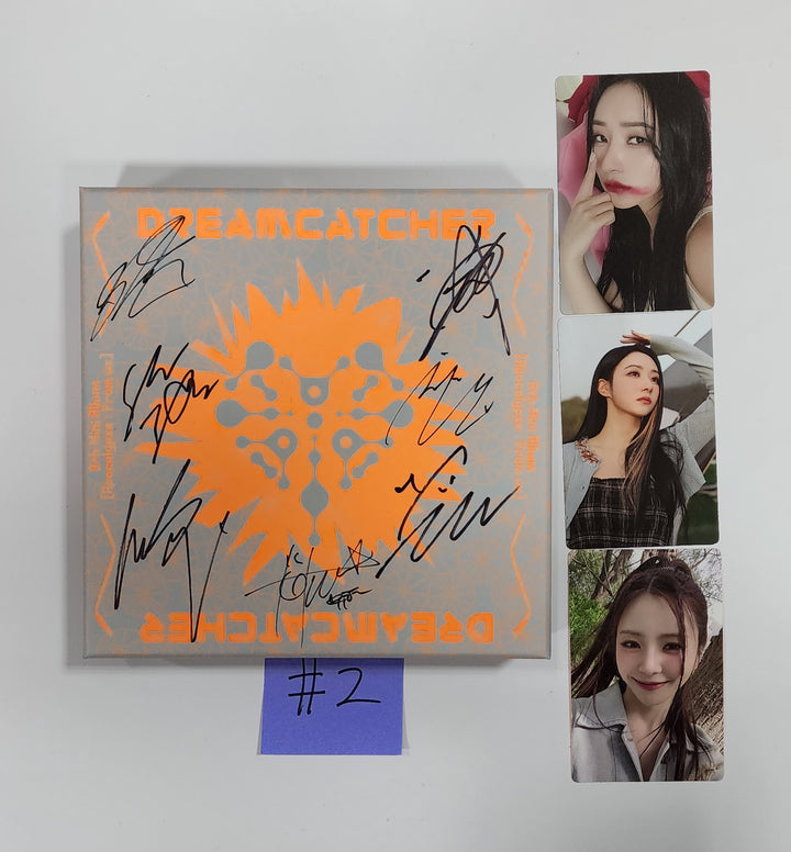 Dreamcatcher "Apocalypse : From us" - Hand Autographed(Signed) Promo Album - HALLYUSUPERSTORE