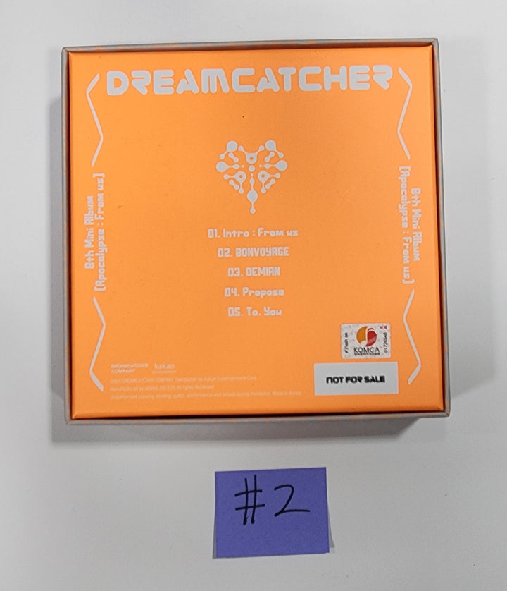 Dreamcatcher "Apocalypse : From us" - Hand Autographed(Signed) Promo Album - HALLYUSUPERSTORE