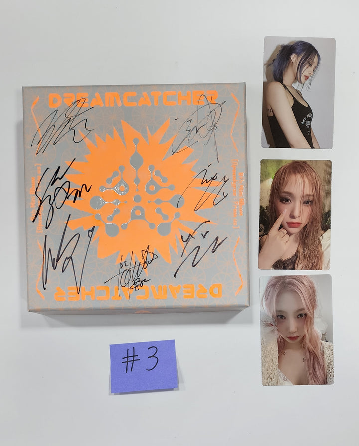 Dreamcatcher "Apocalypse : From us" - Hand Autographed(Signed) Promo Album - HALLYUSUPERSTORE