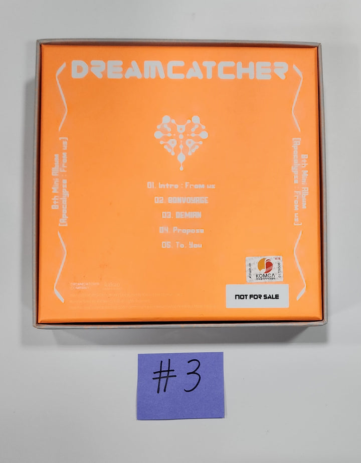 Dreamcatcher "Apocalypse : From us" - Hand Autographed(Signed) Promo Album - HALLYUSUPERSTORE