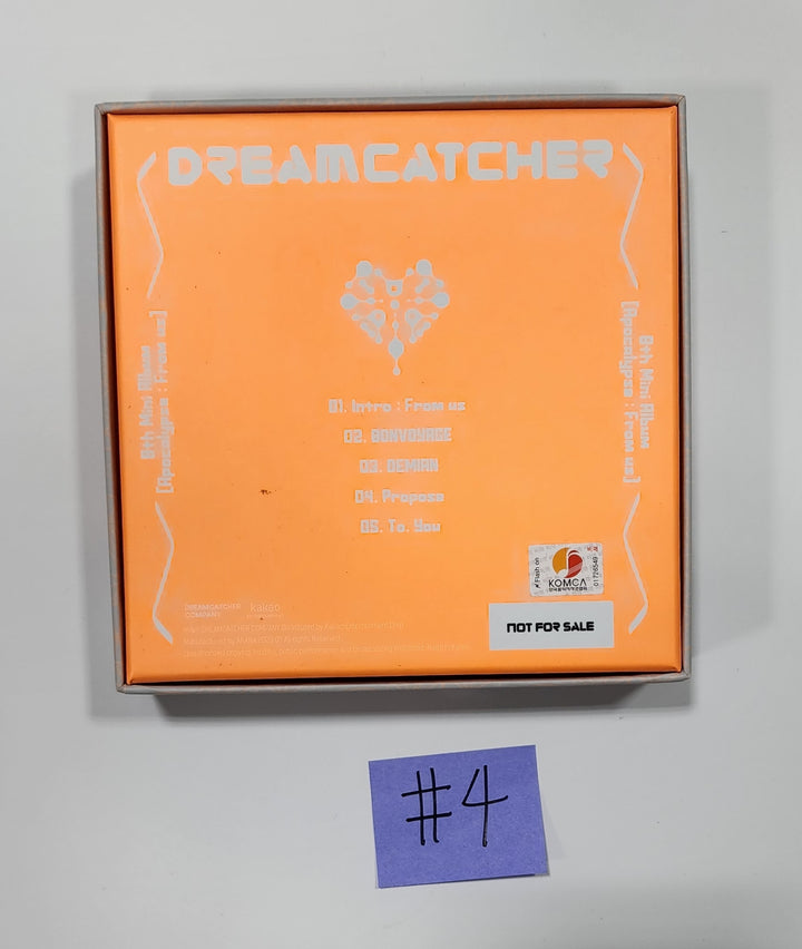 Dreamcatcher "Apocalypse : From us" - Hand Autographed(Signed) Promo Album - HALLYUSUPERSTORE