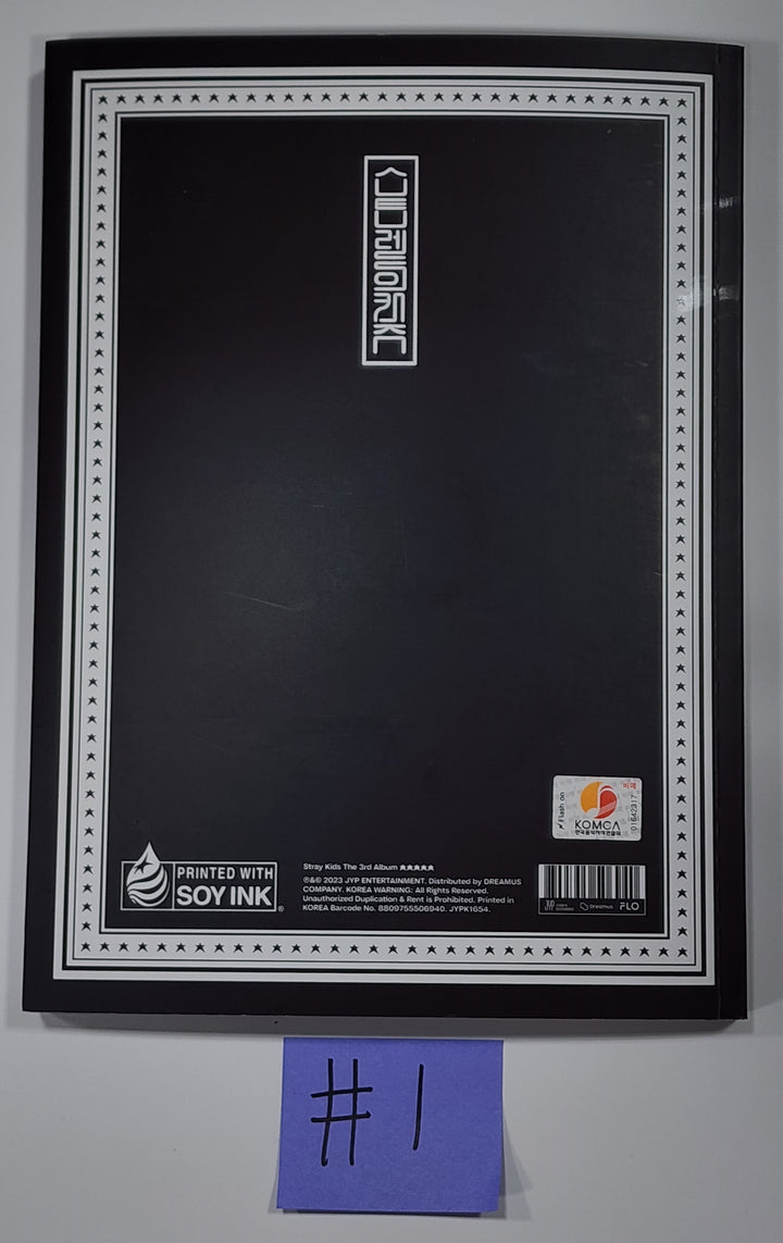 Stray Kids "★★★★★ 5-STAR" - Hand Autographed(Signed) Promo Album - HALLYUSUPERSTORE