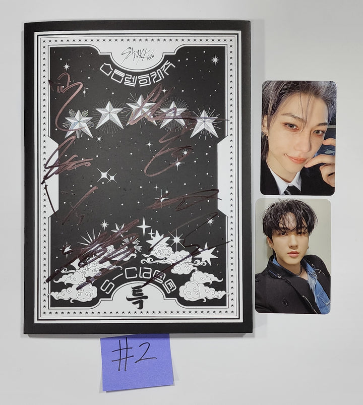 Stray Kids "★★★★★ 5-STAR" - Hand Autographed(Signed) Promo Album - HALLYUSUPERSTORE