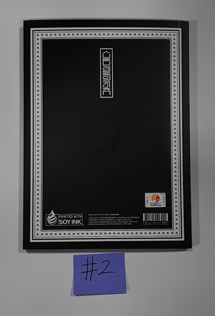 Stray Kids "★★★★★ 5-STAR" - Hand Autographed(Signed) Promo Album - HALLYUSUPERSTORE