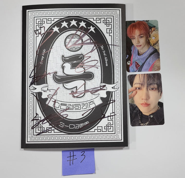 Stray Kids "★★★★★ 5-STAR" - Hand Autographed(Signed) Promo Album - HALLYUSUPERSTORE