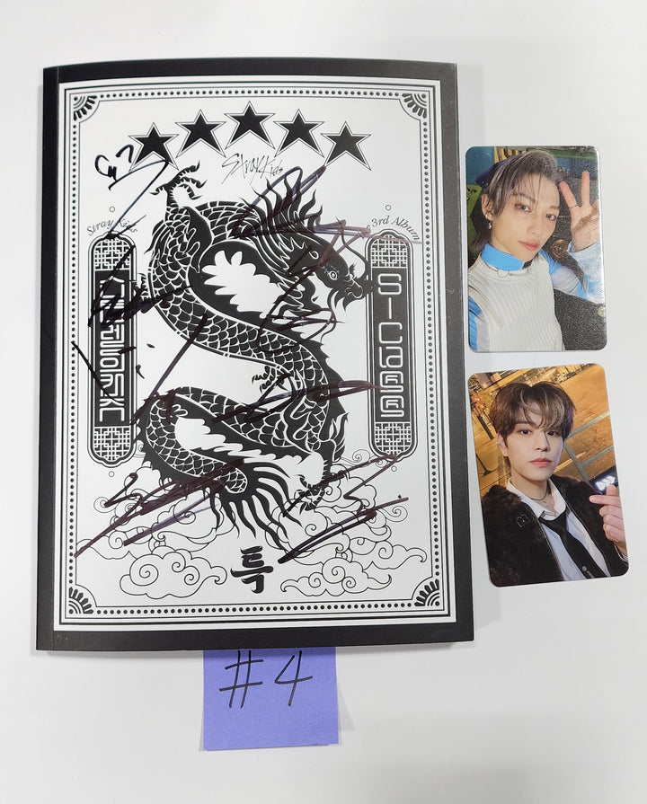 Stray Kids "★★★★★ 5-STAR" - Hand Autographed(Signed) Promo Album - HALLYUSUPERSTORE