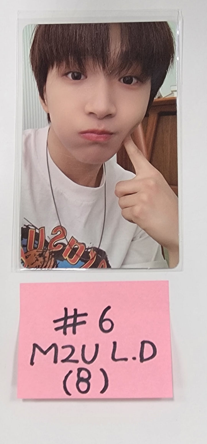 Boynextdoor "WHO!" 1st Single - M2U Lucky Draw Event Photocard - HALLYUSUPERSTORE