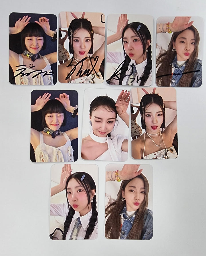 ALICE "Show Down" - Mini Record Fansign Event Photocard, Hand Autographed(Signed) Photocard - HALLYUSUPERSTORE