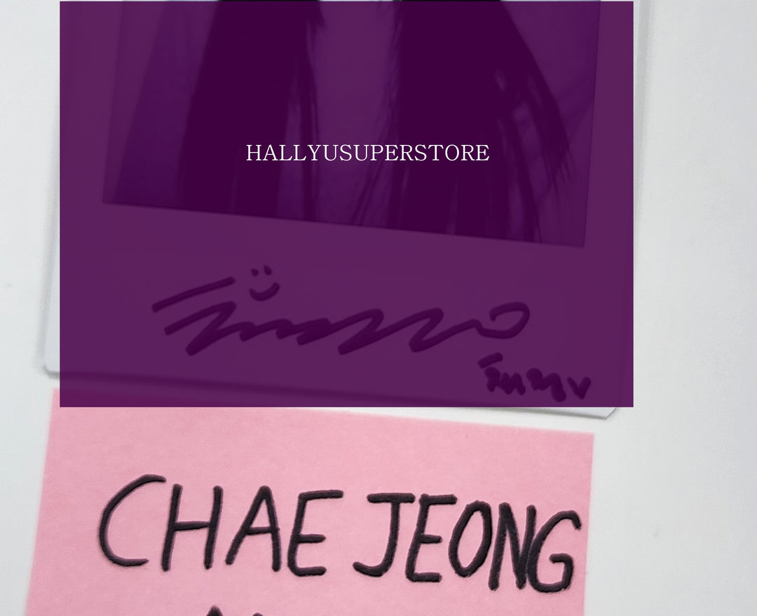 Chae Jeong (Of Alice) "SHOW DOWN" - Hand Autographed(Signed) Polaroid - HALLYUSUPERSTORE