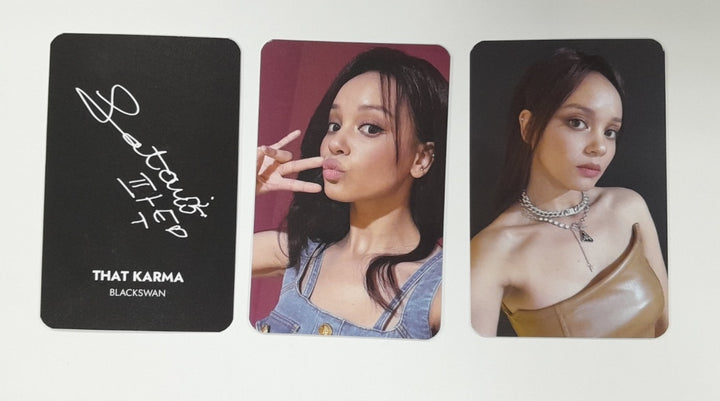 BLACKSWAN "That Karma" - Official Photocard - HALLYUSUPERSTORE