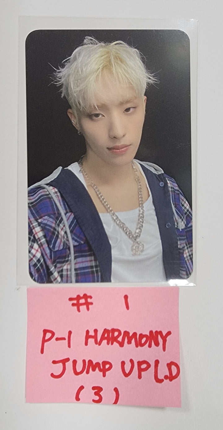 P1Harmony 'HARMONY : ALL IN' - Jump Up Lucky Draw Event Photocard, ID Photo - HALLYUSUPERSTORE
