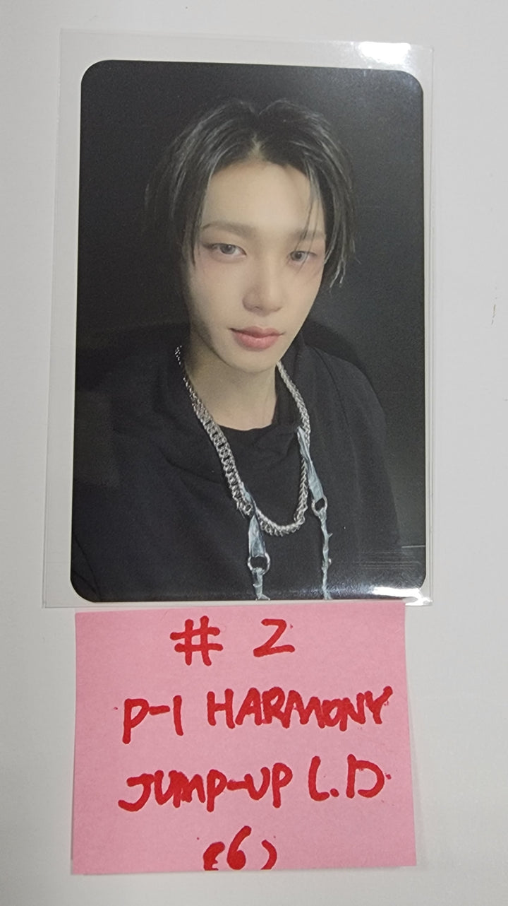 P1Harmony 'HARMONY : ALL IN' - Jump Up Lucky Draw Event Photocard, ID Photo - HALLYUSUPERSTORE