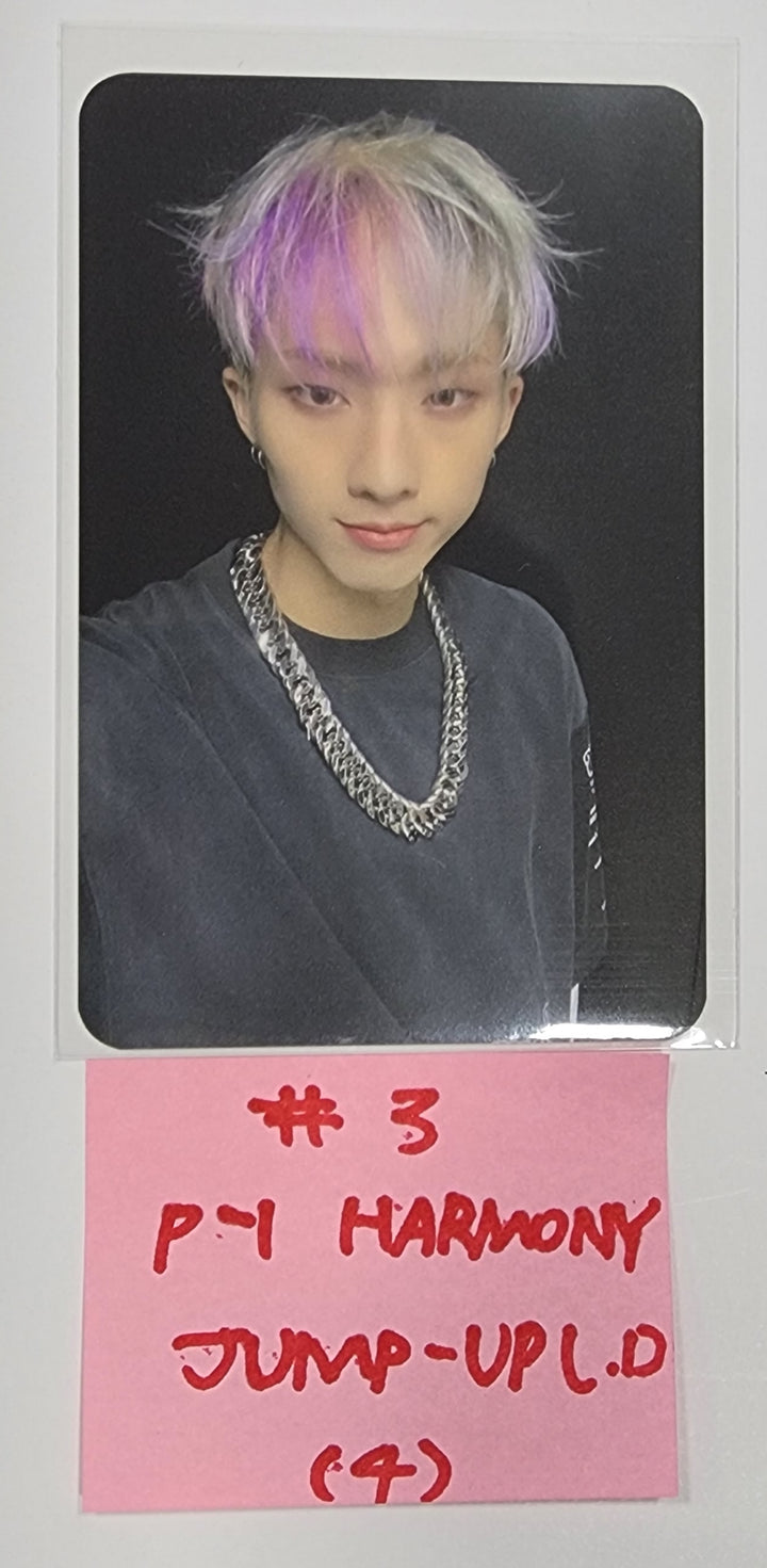 P1Harmony 'HARMONY : ALL IN' - Jump Up Lucky Draw Event Photocard, ID Photo - HALLYUSUPERSTORE