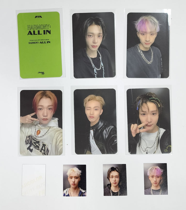 P1Harmony 'HARMONY : ALL IN' - Jump Up Lucky Draw Event Photocard, ID Photo - HALLYUSUPERSTORE